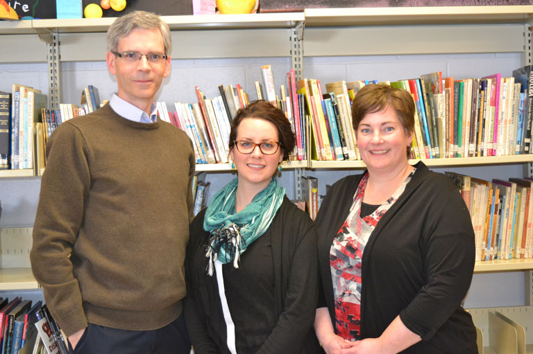 Brian Clancy, Lisa Sheppard et Catherine Morneault, lauréats du Prix d’histoire du Gouverneur général pour l'excellence en enseignement 2016